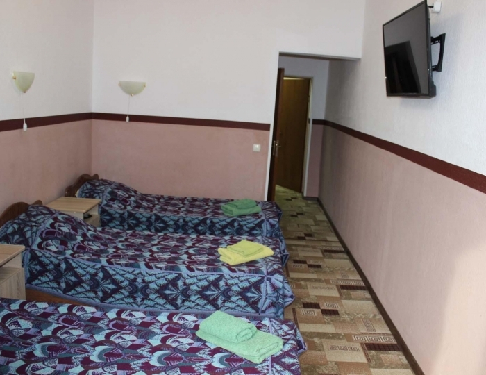 Номер стандарт улучшенный с 3 односпальными кроватями - Санаторий «Урал» Лазаревское