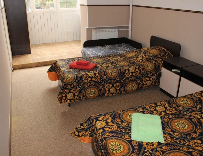 1-комнатный номер комфорт улучшенный с 2 односпальными кроватями - Санаторий «Урал» Лазаревское