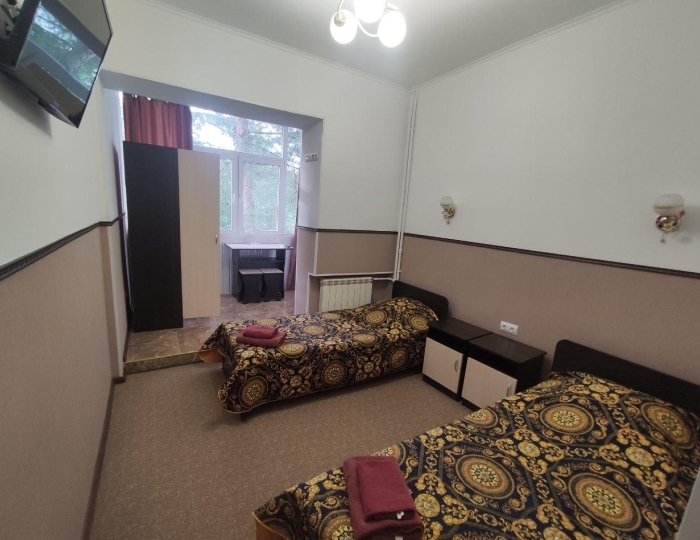 Номер стандарт улучшенный с 2 односпальными кроватями - Санаторий «Урал» Лазаревское